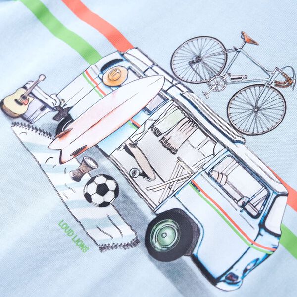 Μπλουζάκι Παιδικό Ανοιχτό Μπλε 140