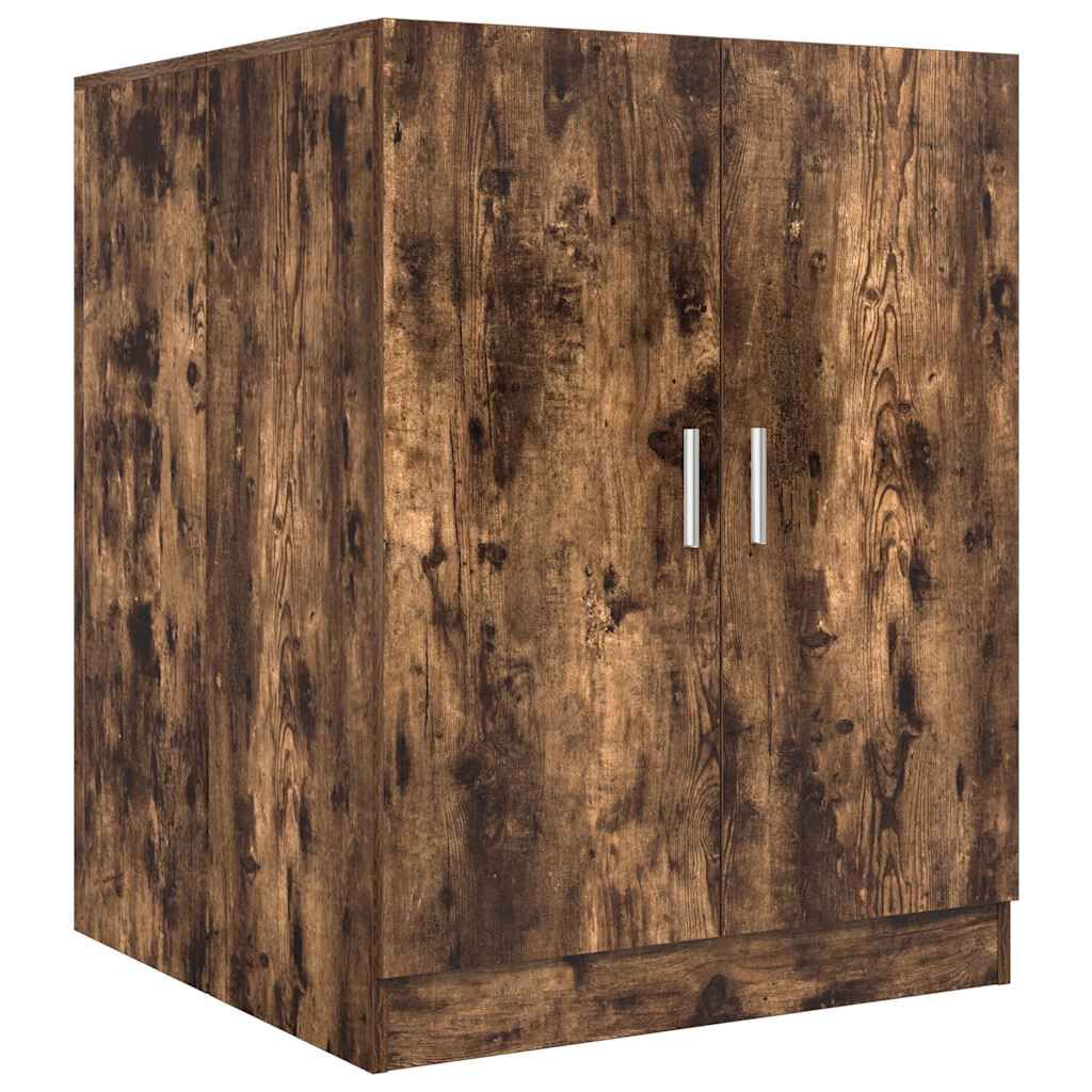 vidaXL Ντουλάπι Πλυντηρίου Καπνιστός Δρυς 71 x 71,5 x 91,5 εκ.