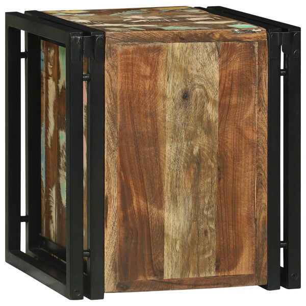 vidaXL Ράφι κρασιού 34.5x35x39 εκ. Ανακυκλωμένο ξύλο