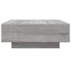 vidaXL Τραπεζάκι Σαλονιού Γκρι Sonoma 80x80x31 εκ. Επεξεργασμένο Ξύλο