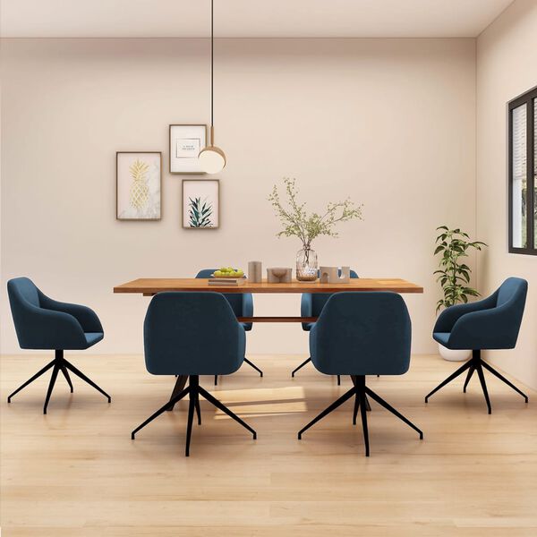 vidaXL &Kappa;&alpha;&rho;έ&kappa;&lambda;&epsilon;&sigmaf; &Tau;&rho;&alpha;&pi;&epsilon;&zeta;&alpha;&rho;ί&alpha;&sigmaf; 6 &tau;&epsilon;&mu;. &Mu;&pi;&lambda;&epsilon; &Beta;&epsilon;&lambda;&omicron;ύ&delta;&iota;&nu;&epsilon;&sigmaf;