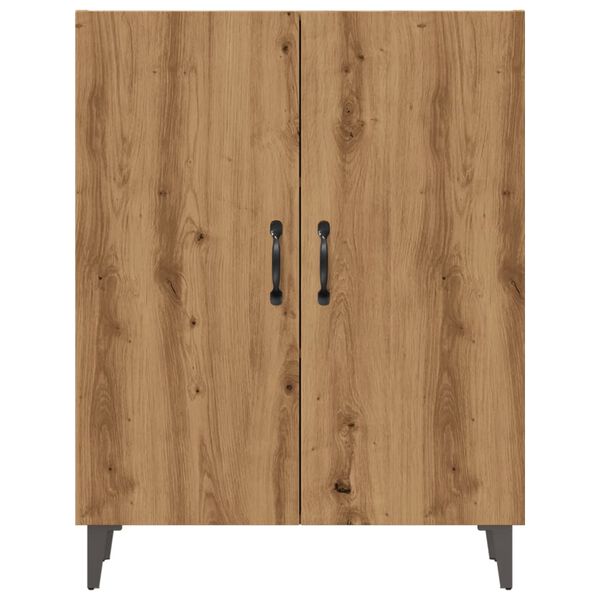vidaXL Μπουφές Αρτισιανή Δρυς 70x34x90 εκ. από Επεξεργασμένο Ξύλο