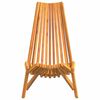 vidaXL Φορητές καρέκλες κήπου 2 pcs Καφέ 56 x 69 x 84 μ