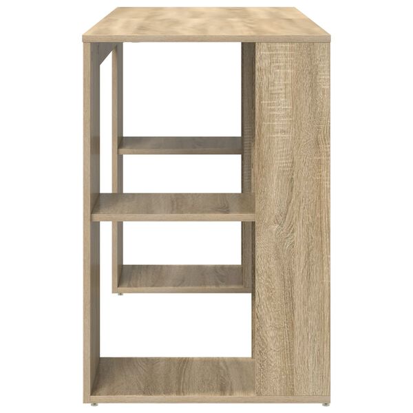 vidaXL Γραφείο Sonoma Oak Sonoma oak Επεξεργασμένο ξύλο