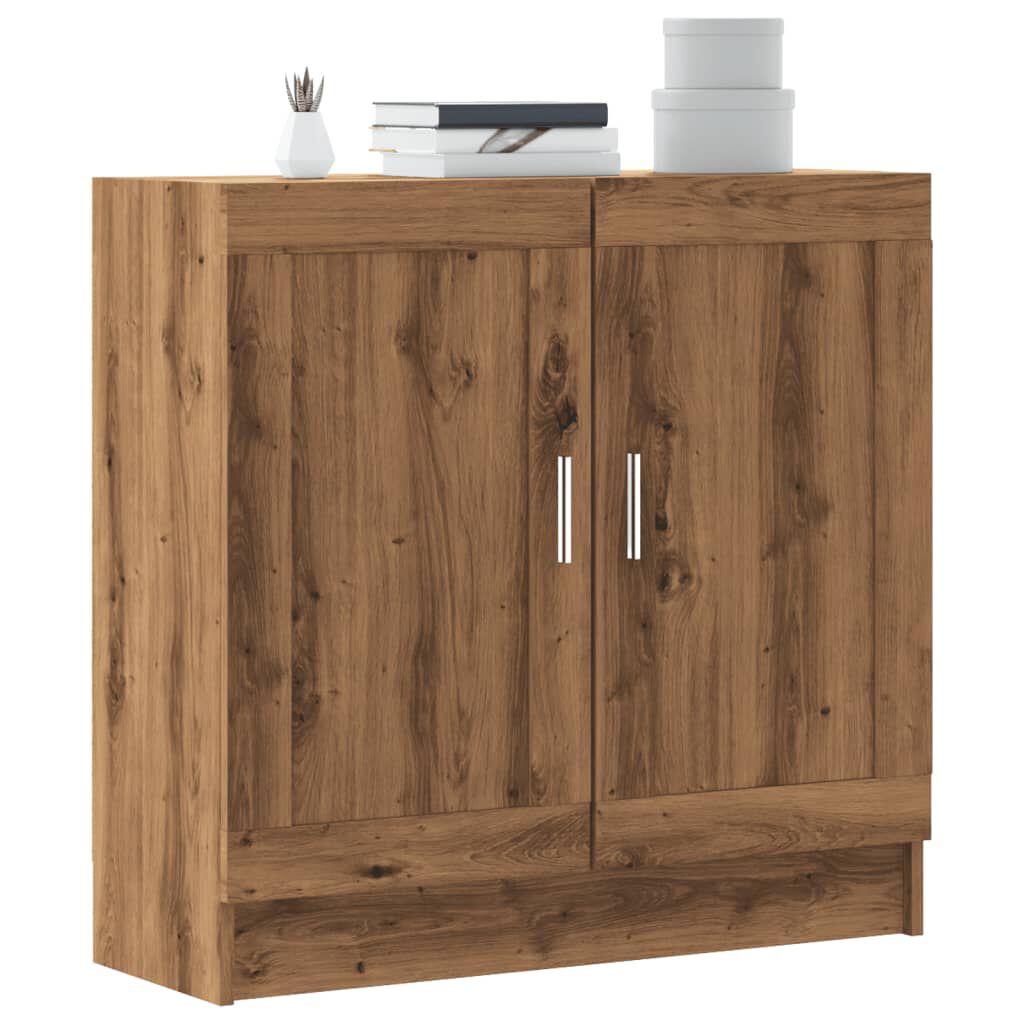 vidaXL Βιβλιοθήκη Artisan Δρυς 82,5x30,5x80 εκ. Επεξεργασμένο Ξύλο