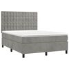 vidaXL &Kappa;&rho;&epsilon;&beta;ά&tau;&iota; Boxspring &mu;&epsilon; &Sigma;&tau;&rho;ώ&mu;&alpha; &Alpha;&nu;&omicron;&iota;&chi;&tau;ό &Gamma;&kappa;&rho;&iota; 140x190 &epsilon;&kappa;. &Beta;&epsilon;&lambda;&omicron;ύ&delta;&iota;&nu;&omicron;