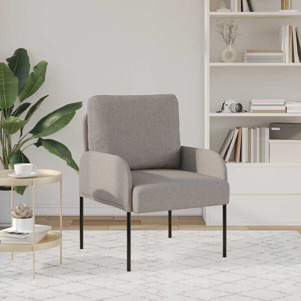 vidaXL &Kappa;&alpha;&nu;&alpha;&pi;έ&delta;&epsilon;&sigmaf; &mu;&epsilon; &mu;&alpha;&xi;&iota;&lambda;ά&rho;&iota; 55cm Taupe &Kappa;ό&nu;&tau;&rho;&alpha; &pi;&lambda;&alpha;&kappa;έ