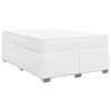 vidaXL &Kappa;&rho;&epsilon;&beta;ά&tau;&iota; Boxspring &mu;&epsilon; &Sigma;&tau;&rho;ώ&mu;&alpha; &Lambda;&epsilon;&upsilon;&kappa;ό 160x200&epsilon;&kappa;.&alpha;&pi;ό &Sigma;&upsilon;&nu;&theta;&epsilon;&tau;&iota;&kappa;ό &Delta;έ&rho;&mu;&alpha;