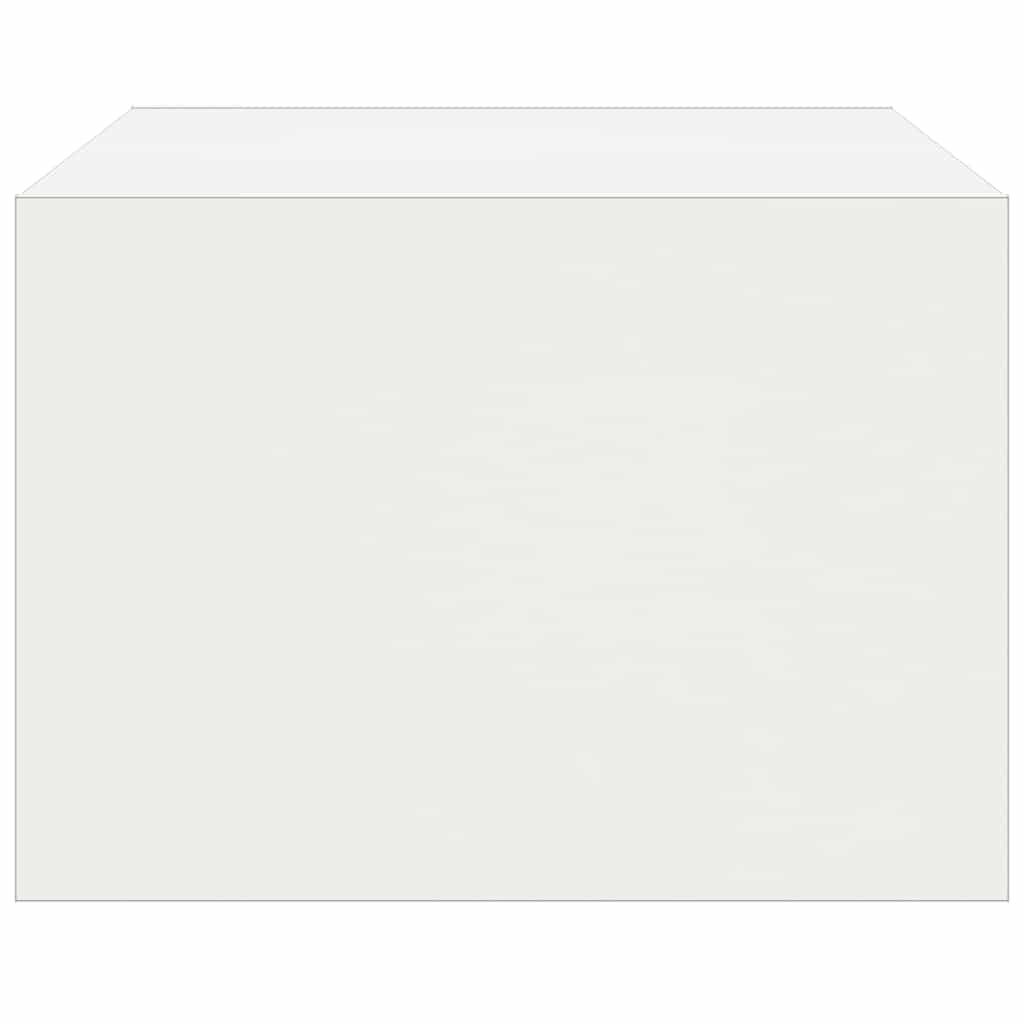 vidaXL Έπιπλο Τηλεόρασης με LED Λευκό 75x35,5x25 εκ.
