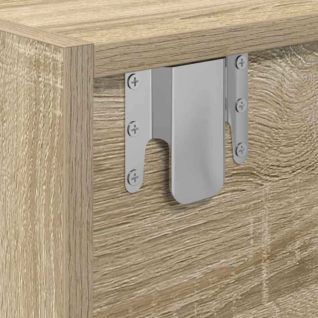 vidaXL Έπιπλο Τηλεόρασης Sonoma Δρυς 80x31x25,5 εκ. Επεξ. Ξύλο