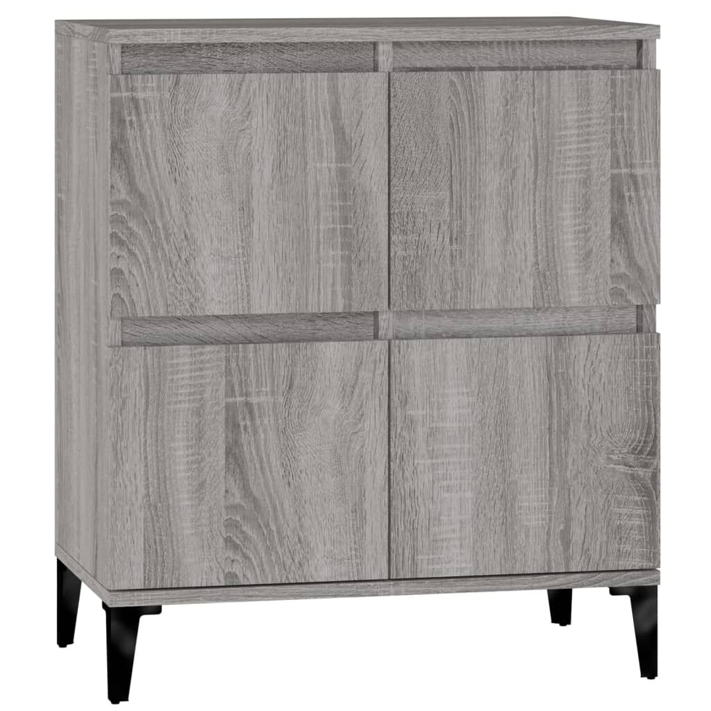 vidaXL Ντουλάπι Γκρι Sonoma 60x35x70 εκ. από Επεξεργασμένο Ξύλο