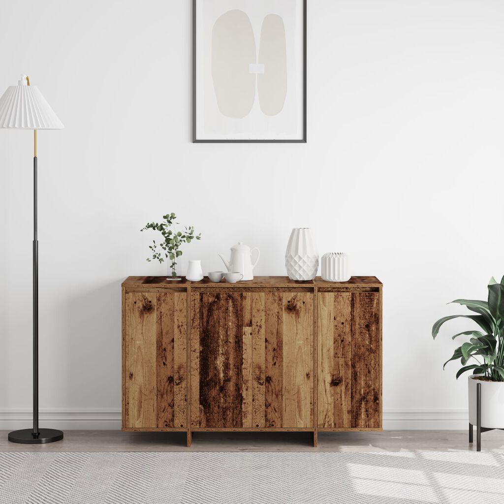 vidaXL Καφέ Μπουφές Παλιό ξύλο Ξύλο 120 x 41 x 75 εκ Μπουφές