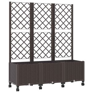 vidaXL &Gamma;&lambda;ά&sigma;&tau;&rho;&alpha; &kappa;ή&pi;&omicron;&upsilon; &mu;&epsilon; &pi;έ&rho;&gamma;&kappa;&omicron;&lambda;&alpha; & &tau;&rho;&omicron;&chi;&omicron;ύ&sigmaf; &Kappa;&alpha;&phi;έ 120 x 40 x 146 &epsilon;&kappa; PP