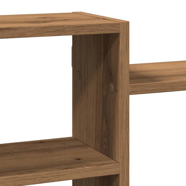 vidaXL Ράφι Τοίχου Αρτισιανή Δρυς 129x18x42 εκ. από Επεξεργασμένο Ξύλο