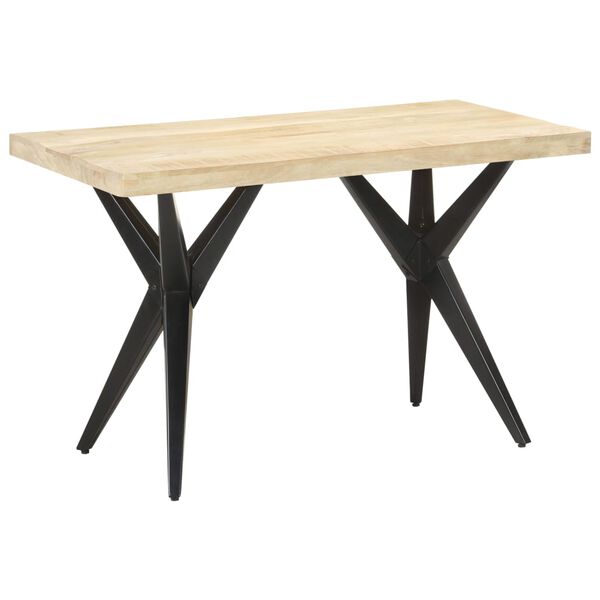 vidaXL Τραπεζαρία 120 x 60 x 76 εκ. από Μασίφ Ξύλο Μάνγκο