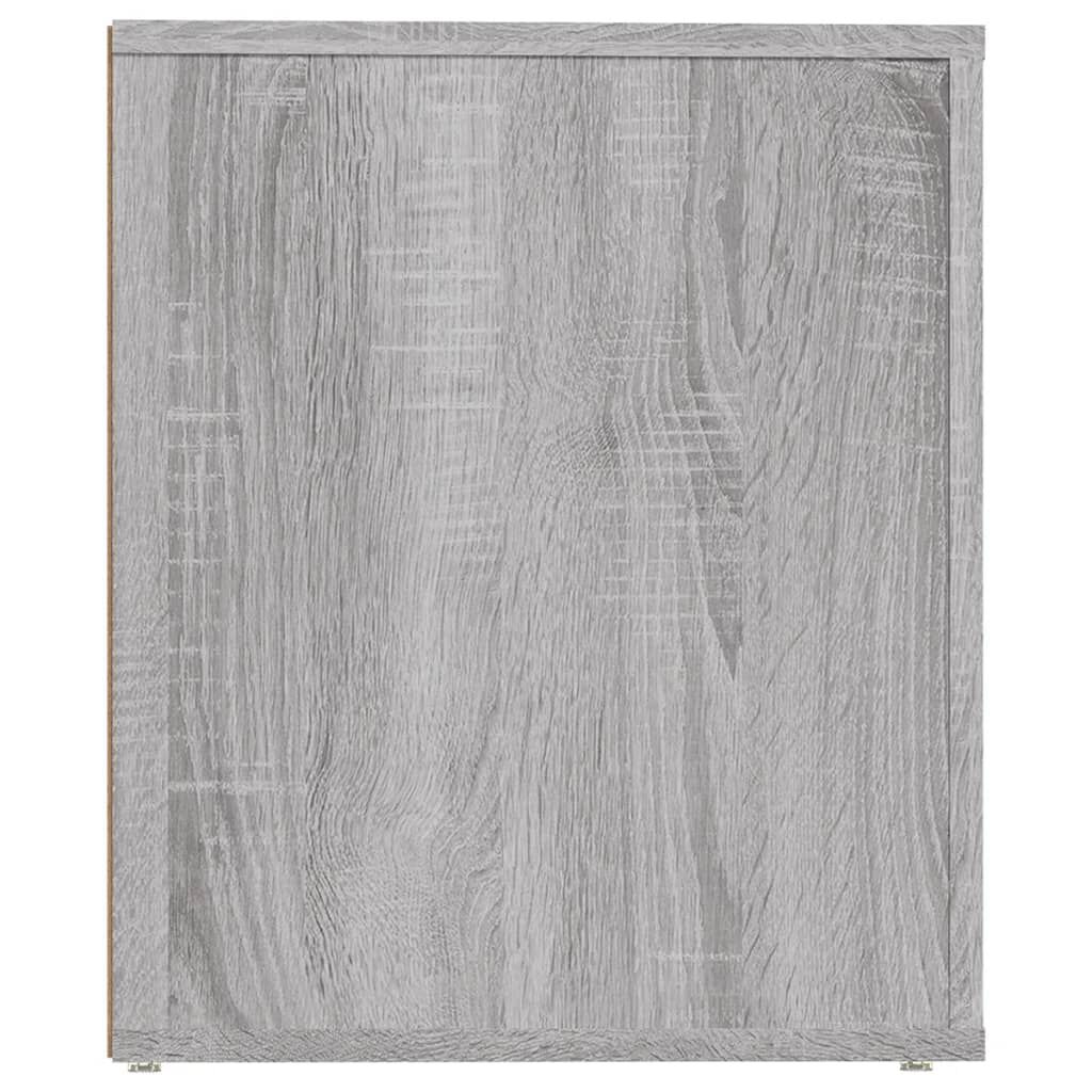 vidaXL Κομοδίνο Γκρι Sonoma 50x39x47 εκ.