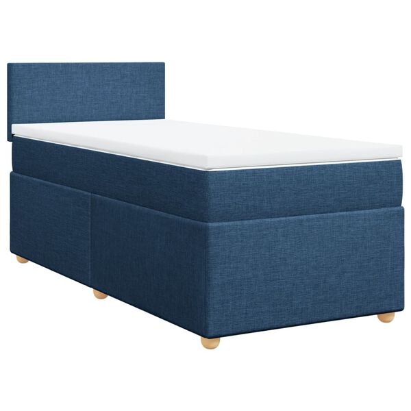 vidaXL &Kappa;&rho;&epsilon;&beta;ά&tau;&iota; Boxspring &mu;&epsilon; &Sigma;&tau;&rho;ώ&mu;&alpha; &Mu;&pi;&lambda;&epsilon; 80x200 &epsilon;&kappa;. &Upsilon;&phi;&alpha;&sigma;&mu;ά&tau;&iota;&nu;&omicron;