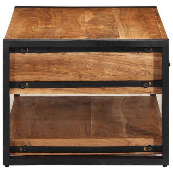 vidaXL Τραπεζάκι σαλονιού 90x50x38 cm μασίφ ξύλο ακακίας
