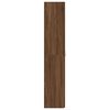 vidaXL Ντουλάπα Παπουτσιών Καφέ 80 x 35.5 x 180 εκ Επεξεργασμένο ξύλο