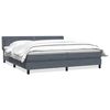 vidaXL &Kappa;&rho;&epsilon;&beta;ά&tau;&iota; Boxspring &mu;&epsilon; &Sigma;&tau;&rho;ώ&mu;&alpha; &Sigma;&kappa;&omicron;ύ&rho;&omicron; &Gamma;&kappa;&rho;&iota; 200x210 &epsilon;&kappa;. &Beta;&epsilon;&lambda;&omicron;ύ&delta;&iota;&nu;&omicron;