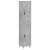 vidaXL &Nu;&tau;&omicron;&upsilon;&lambda;ά&pi;&iota; &Gamma;&kappa;&rho;&iota; &Sigma;&kappa;&upsilon;&rho;&omicron;&delta;έ&mu;&alpha;&tau;&omicron;&sigmaf; 34,5x34x180 &epsilon;&kappa;. &Epsilon;&pi;&epsilon;&xi;&epsilon;&rho;&gamma;&alpha;&sigma;&mu;έ&nu;&omicron; &Xi;ύ&lambda;&omicron;