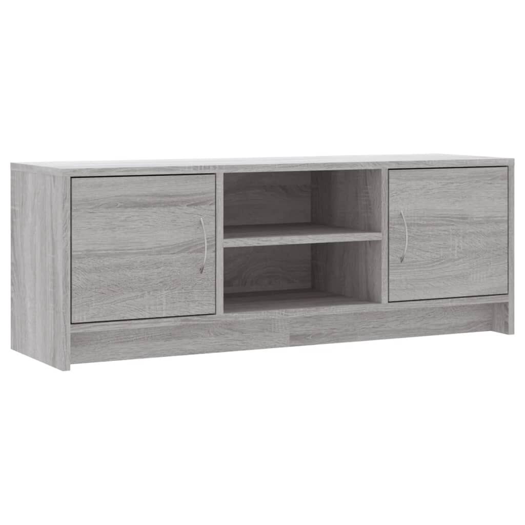 vidaXL Έπιπλο Τηλεόρασης Γκρι Sonoma 102x30x37,5 εκ. από Επεξεργ. Ξύλο