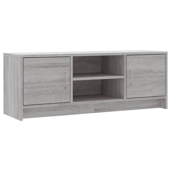 vidaXL Έπιπλο Τηλεόρασης Γκρι Sonoma 102x30x37,5 εκ. από Επεξεργ. Ξύλο