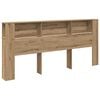 vidaXL &Kappa;&rho;&epsilon;&beta;ά&tau;&iota; &mu;&epsilon; &Kappa;&epsilon;&phi;&alpha;&lambda;ά&rho;&iota; Artisan Oak &Epsilon;&pi;&epsilon;&xi;&epsilon;&rho;&gamma;&alpha;&sigma;&mu;έ&nu;&omicron; &Xi;ύ&lambda;&omicron;