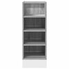 vidaXL Ντουλάπι "Riga" Γκρι Sonoma 30x44,5x81,5 εκ. από Τεχνητό Ξύλο