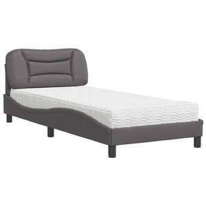 vidaXL &Kappa;&rho;&epsilon;&beta;ά&tau;&iota; &mu;&epsilon; &Sigma;&tau;&rho;ώ&mu;&alpha; Hvar &Gamma;&kappa;&rho;&iota; 90x190 &epsilon;&kappa;. &alpha;&pi;ό &Sigma;&upsilon;&nu;&theta;&epsilon;&tau;&iota;&kappa;ό &Delta;έ&rho;&mu;&alpha;