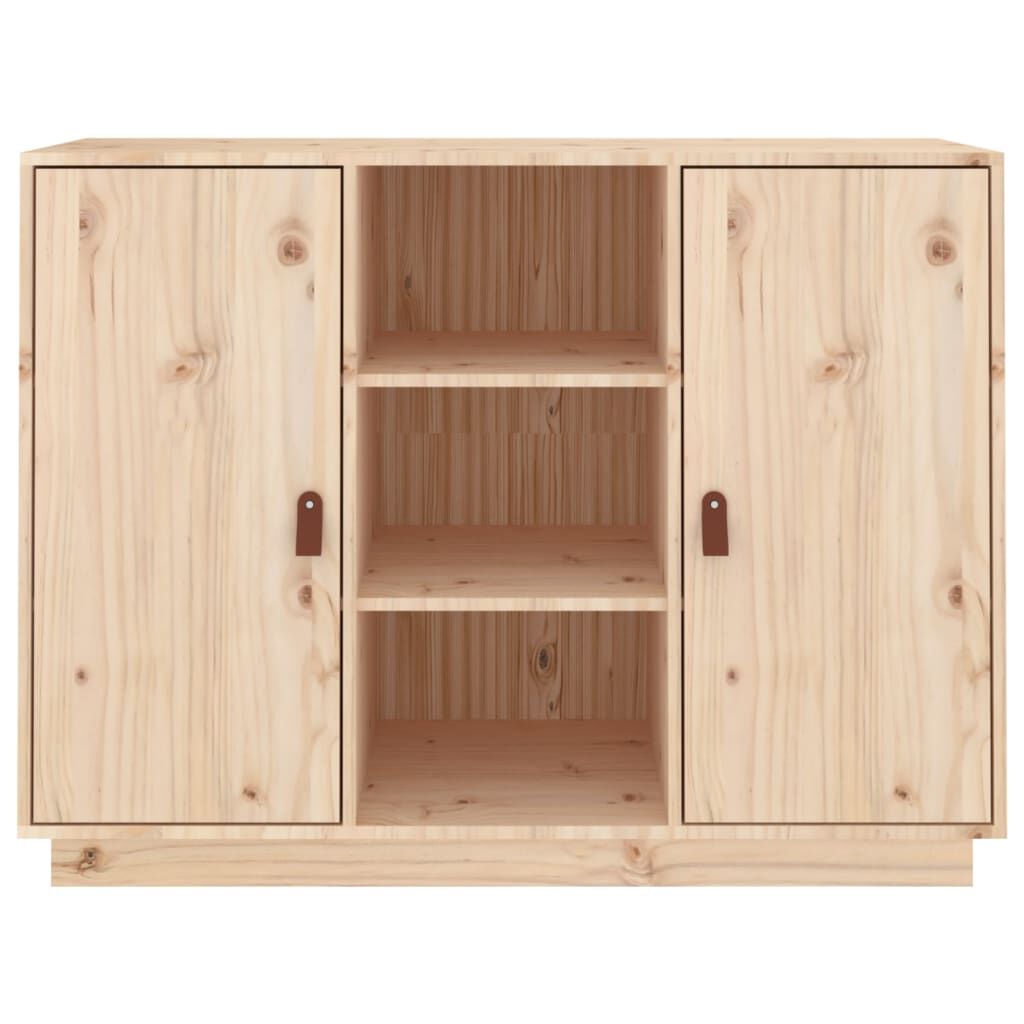 vidaXL Ντουλάπι 100x40x75 εκ. από Μασίφ Ξύλο Πεύκου
