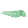 vidaXL &Theta;&epsilon;&rho;&mu;&omicron;&kappa;ή&pi;&iota;&omicron; &Pi;&rho;ά&sigma;&iota;&nu;&omicron; 96 &mu;&sup2; 24 x 4 x 2 &mu;. &mu;&epsilon; &Alpha;&tau;&sigma;ά&lambda;&iota;&nu;&omicron; &Pi;&lambda;&alpha;ί&sigma;&iota;&omicron;