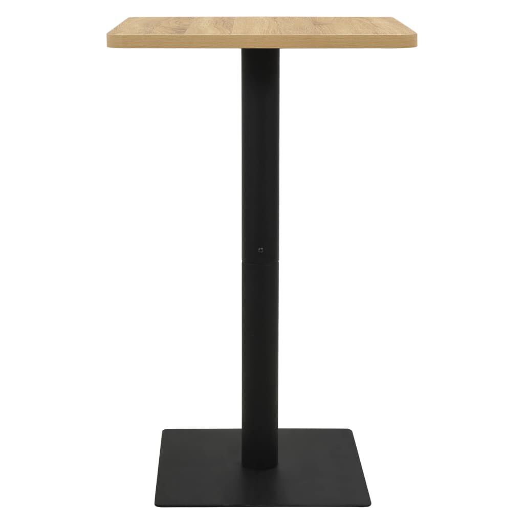 vidaXL Τραπέζι Bistro Χρώμα Δρυός 78,5 x 78,5 x 107 εκ.