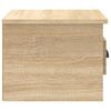 vidaXL Κομοδίνο Επιτοίχιο Sonoma Δρυς 41,5 x 36 x 28 εκ.