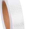 vidaXL Ταινία Ανακλαστική Λευκή 2,5 εκ. x 20 μ. από PVC