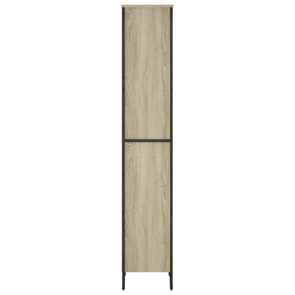 vidaXL Βιβλιοθήκη Sonoma Δρυς 50x31x169 εκ. από Επεξεργασμένο Ξύλο