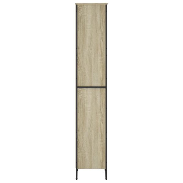 vidaXL Βιβλιοθήκη Sonoma Δρυς 50x31x169 εκ. από Επεξεργασμένο Ξύλο