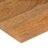 vidaXL Επιφάνεια Γραφείου Καμπύλη 110x80x2,5 εκ Μασίφ Ακατ. Μάνγκο