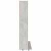vidaXL Έπιπλο για CD Γκρι του Σκυροδέματος 100x23x89,5 εκ. Επεξ. Ξύλο