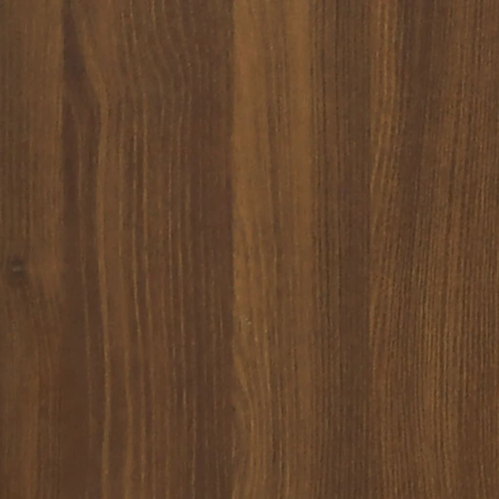 vidaXL Έπιπλο Τηλεόρασης Καφέ Δρυς 60x33x41 εκ. Επεξ. Ξύλο & Ατσάλι