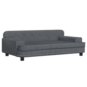 vidaXL &Kappa;&rho;&epsilon;&beta;ά&tau;&iota; &Sigma;&kappa;ύ&lambda;&omicron;&upsilon; &Sigma;&kappa;&omicron;ύ&rho;&omicron; &Gamma;&kappa;&rho;&iota; 90 x 53 x 30 &epsilon;&kappa;. &Beta;&epsilon;&lambda;&omicron;ύ&delta;&iota;&nu;&omicron;