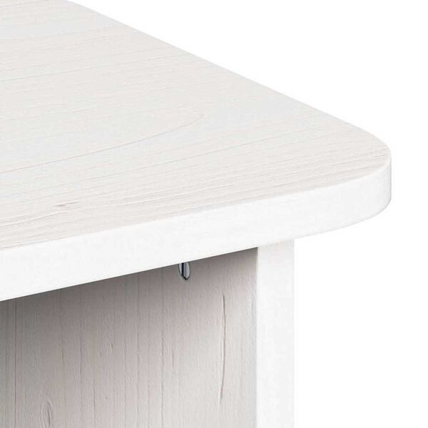 vidaXL Τραπεζάκι σαλονιού 2 pcs Λευκό 100 x 69 x 35.5 εκατοστά
