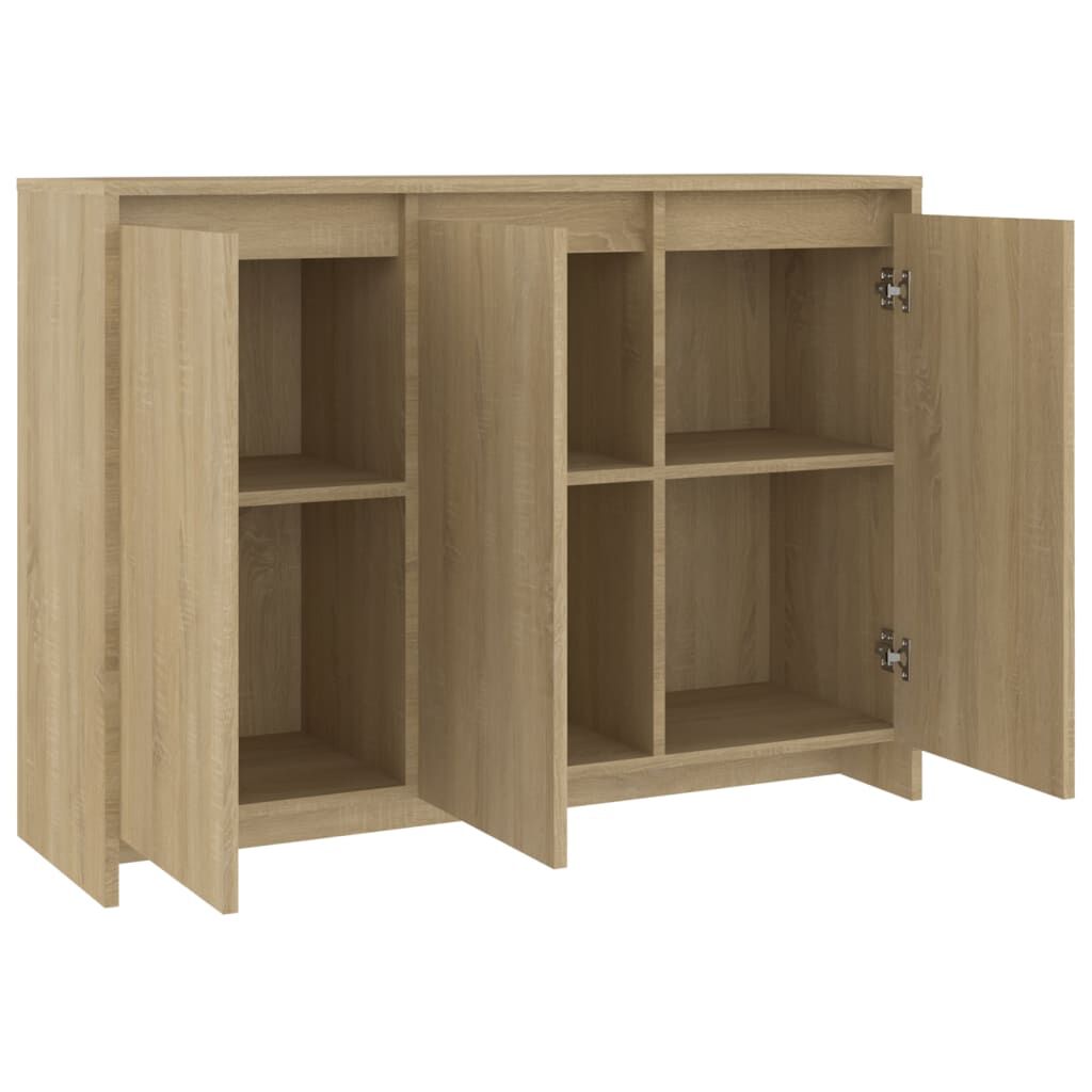 vidaXL Μπουφές Sonoma Δρυς 102x33x75 εκ. Επεξεργασμένο Ξύλο
