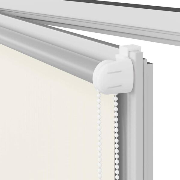 vidaXL Ρολέρ Μπλακάουτ Υπόλευκη 65x130 εκ. Πλάτος υφάσματος 60,7 εκ.