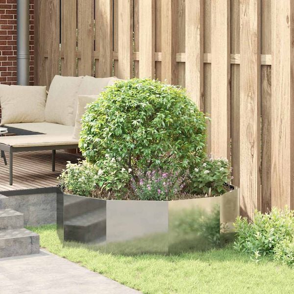 vidaXL &Gamma;&lambda;ά&sigma;&tau;&rho;&alpha; &Alpha;&sigma;&eta;&mu;ί 120 x 120 x 35 &epsilon;&kappa; &Epsilon;&pi;&iota;&kappa;&alpha;&lambda;&upsilon;&mu;&mu;έ&nu;&omicron;&sigmaf; &Chi;ά&lambda;&upsilon;&beta;&alpha;&sigmaf;