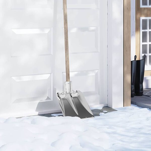 vidaXL Κεφάλι Φτυαριού 4 pcs Ασημί 41,5 x 32,5 εκ. Αλουμίνιο