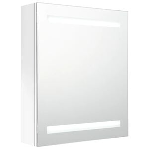 vidaXL &Kappa;&alpha;&theta;&rho;έ&phi;&tau;&eta;&sigmaf; &Mu;&pi;ά&nu;&iota;&omicron;&upsilon; &mu;&epsilon; &Nu;&tau;&omicron;&upsilon;&lambda;ά&pi;&iota; & LED &Lambda;&alpha;&mu;&pi;&epsilon;&rho;ό &Lambda;&epsilon;&upsilon;&kappa;ό 50x14x60 &epsilon;&kappa;.