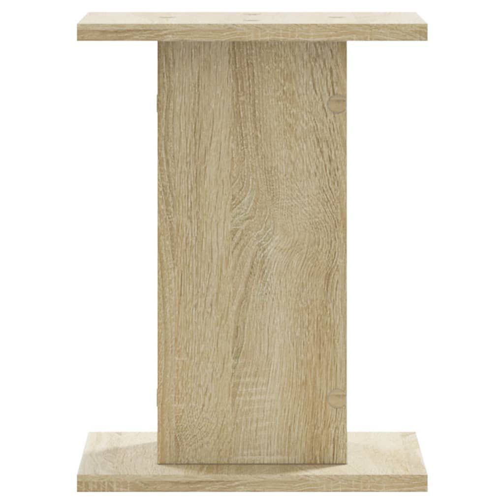 vidaXL Βάσεις Ηχείων 2 Τεμ. Sonoma Δρυς 30x30x40εκ. Επεξεργασμένο Ξύλο