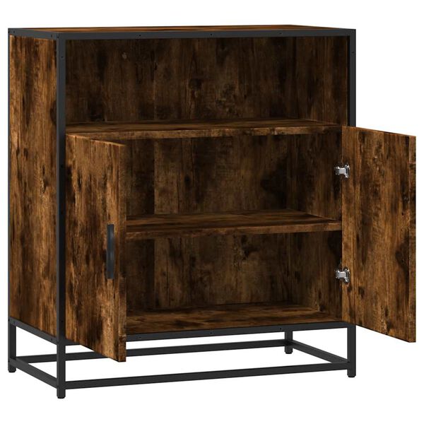 vidaXL Ντουλάπι Καπνιστή Δρυς 68x35x76 εκ. από Επεξεργασμένο Ξύλο
