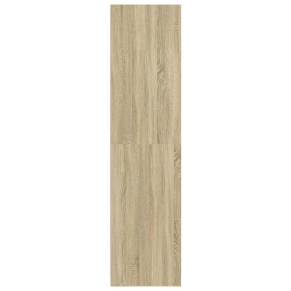 vidaXL Ντουλάπα Χρώμα Sonoma Δρυς 100x50x200εκ. από Επεξεργασμένο Ξύλο